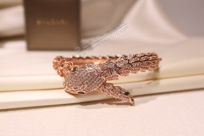 Bvlgari飾品 寶格麗蛇手鐲 Serpenti高級珠寶手鐲  zgbq3131